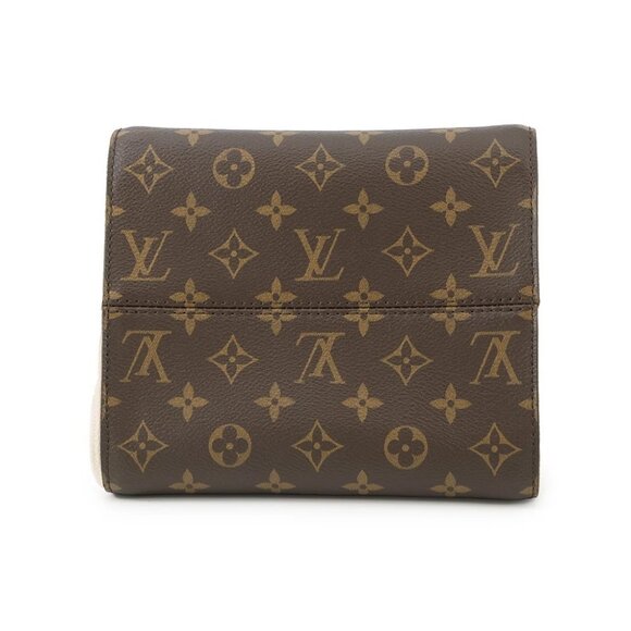 LOUIS VUITTON Fold tote Size PM Monogram/Calf Leather Cerise/Cream/Brown M45389 - Picture 15 of 16
